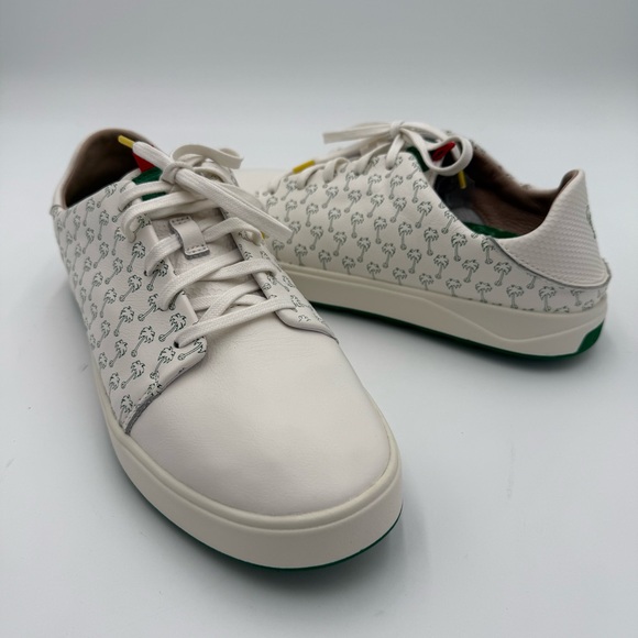 OluKai Wailea Limited Edition Lone Palm Tree Collection Golf Shoes W 11 NWOT - Picture 1 of 9